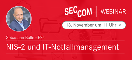 Webinar NIS-2 und IT-Notfallmanagement